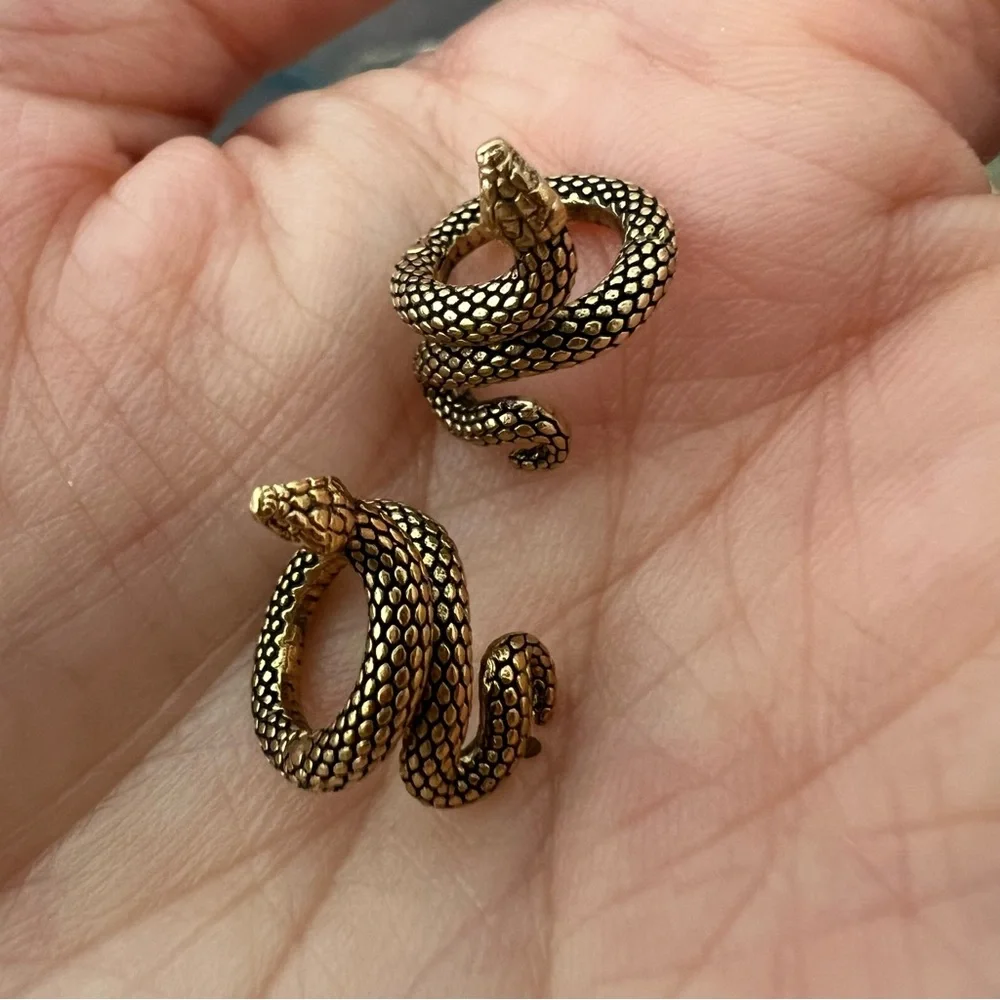 NWT Ask & Embla sin serpent lobe cuffs - Picture 8 of 12
